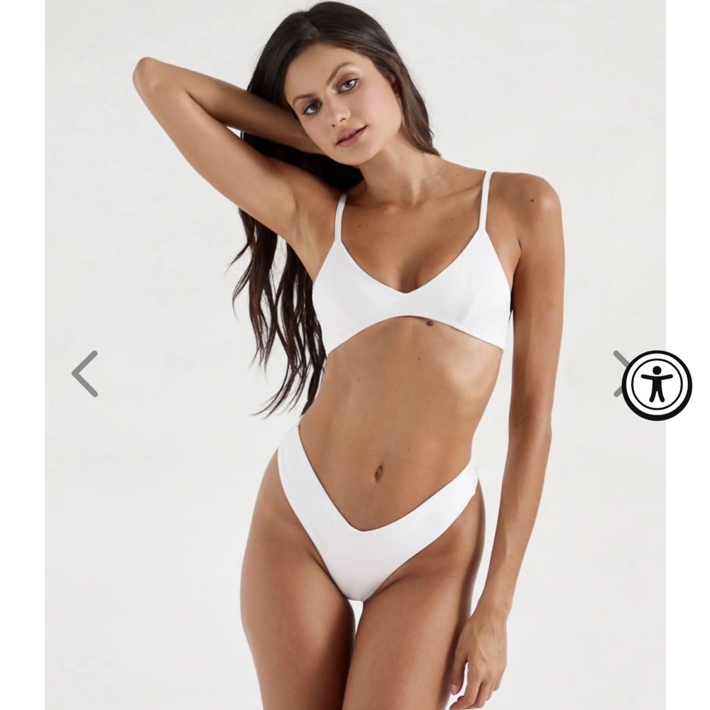 Elegant White Bikini Set